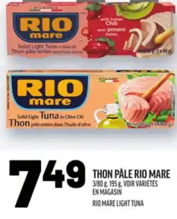 Metro THON PÂLE RIO MARE | RIO MARE LIGHT TUNA offer