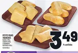Metro PETITS PAINS TRANCHÉS | SLICED ROLLS offer