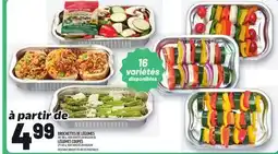 Metro BROCHETTES DE LÉGUMES LÉGUMES COUPÉS | VEGETABLE BROCHETTES OR CUT VEGETABLES offer