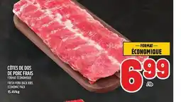 Metro CÔTES DE DOS DE PORC FRAIS | FRESH PORK BACK RIBS offer