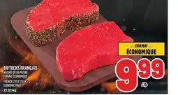 Metro BIFTECKS FRANÇAIS | FRENCH STYLE STEAKS offer