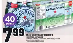 Metro EAU DE SOURCE GAZÉIFIÉE PERRIER | PERRIER CARBONATED SPRING WATER offer