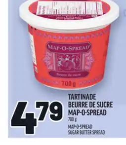 Metro TARTINADE BEURRE DE SUCRE MAP-O-SPREAD | MAP-O-SPREAD SUGAR BUTTER SPREAD offer
