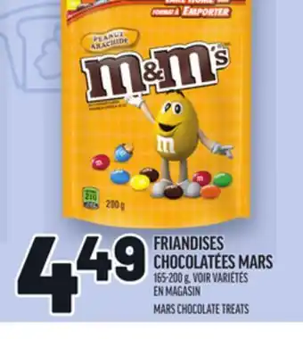 Metro FRIANDISES CHOCOLATÉES MARS | MARS CHOCOLATE TREATS offer