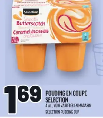 Metro POUDING EN COUPE SELECTION | SELECTION PUDDING CUP offer