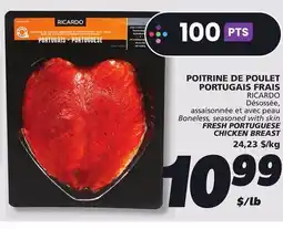 IGA FRESH PORTUGUESE CHICKEN BREAST offer