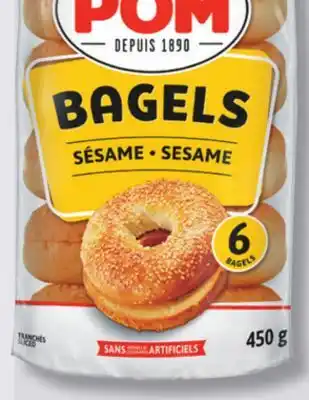 IGA POM BAGELS offer