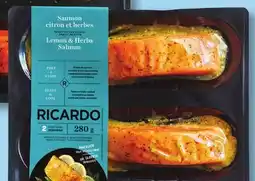 IGA MARINATED SALMON FILLETS RICARDO offer