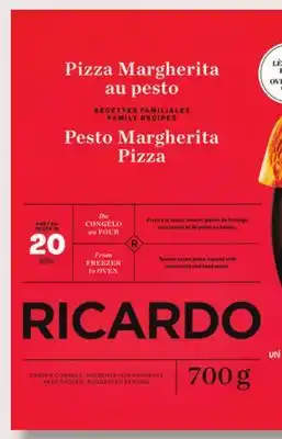 IGA RICARDO FROZEN PIZZA offer