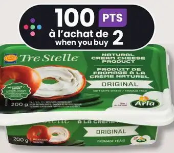 IGA TRE STELLE NATURAL CREAM CHEESE PRODUCT offer