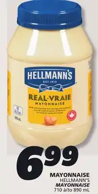 IGA HELLMANN'S MAYONNAISE offer