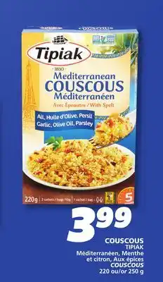 IGA TIPIAK COUSCOUS offer