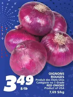 IGA RED ONIONS offer