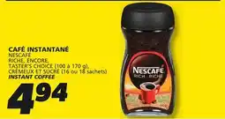 IGA NESCAFÉ INSTANT COFFEE offer