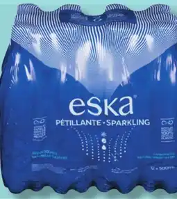 IGA ESKA CARBONATED NATURAL SPRING WATER offer