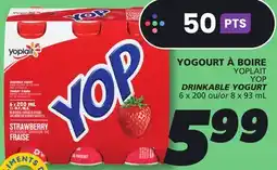 IGA YOPLAIT YOP DRINKABLE YOGURT offer