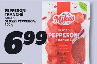 IGA MIKES SLICED PEPPERONI offer