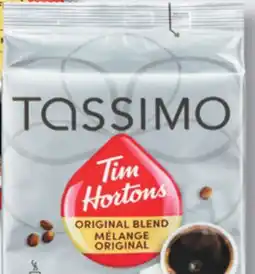 IGA TIM HORTONS TASSIMO COFFEE offer