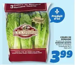IGA ROMAINE HEARTS offer