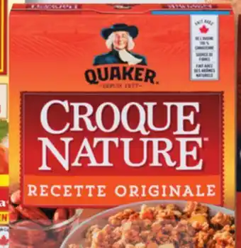 IGA QUAKER CEREAL offer