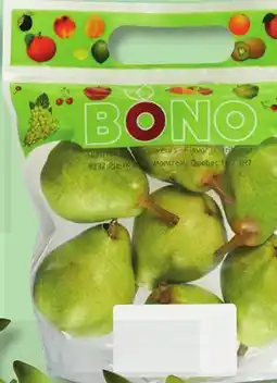 IGA BARTLETT PEARS offer