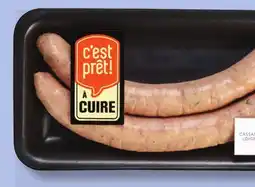 IGA C'EST PRÊT! À CUIRE FRESH GOURMET SAUSAGE offer