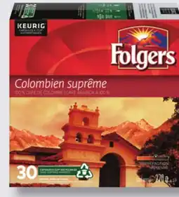 IGA FOLGERS K-CUP offer