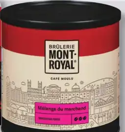 IGA MONT-ROYAL COFFEE offer