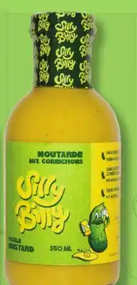 IGA SILLY BILLY PICKLE MUSTARD offer