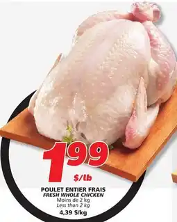 IGA FRESH WHOLE CHICKEN offer