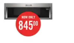 The Brick KitchenAid 1.1 Cu. Ft. Low-Profile Microwave Hood Combination YKMLS311HSS offer