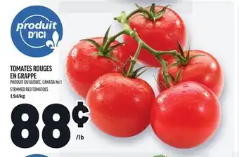Metro TOMATES ROUGES EN GRAPPE | STEMMED RED TOMATOES offer