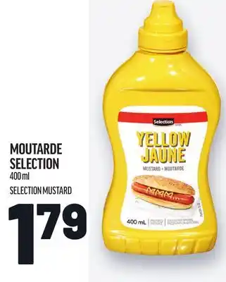 Metro MOUTARDE SELECTION | SELECTION MUSTARD offer