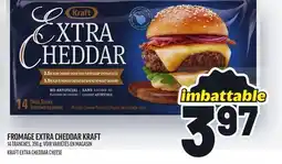Metro FROMAGE EXTRA CHEDDAR KRAFT | KRAFT EXTRA CHEDDAR CHEESE offer