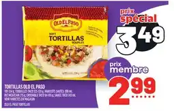 Metro TORTILLAS OLD EL PASO | OLD EL PASO TORTILLAS offer