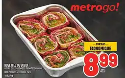 Metro ROSETTES DE BOEUF | BEEF PINWHEELS offer