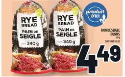 Metro PAIN DE SEIGLE DUNN'S offer