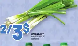 Metro OIGNONS VERTS | GREEN ONIONS offer