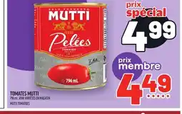 Metro TOMATES MUTTI | MUTTI TOMATOES offer