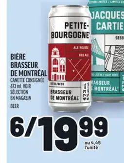 Metro BIÈRE BRASSEUR DE MONTRÉAL | BEER offer