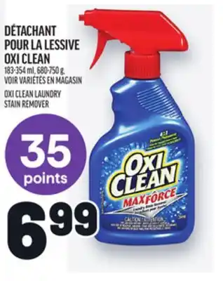 Metro DÉTACHANT POUR LA LESSIVE OXI CLEAN | OXI CLEAN LAUNDRY STAIN REMOVER offer