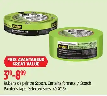 Canadian Tire Scotch Painter's Tape offer