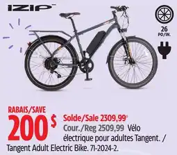 Canadian Tire IZIP Tangent Adult Electric Bike offer