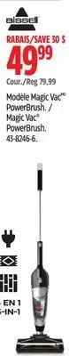 Canadian Tire Bissell Magic Vac PowerBrush offer