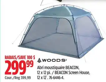 Canadian Tire Woods BEACON Screen House, 12 x 12´ offer