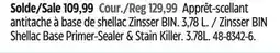 Canadian Tire Zinsser BIN Shellac Base Primer - Sealer & Stain Killer, 3.78-L/1-Gallon offer