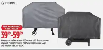 Canadian Tire TRIPEL 400 Series and 200 Series BBQ Covers offer