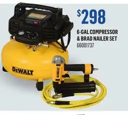 Canac 6-Gal Compressor & Brad Nailer Set offer
