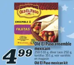 Marché Richelieu OLD EL PASO ENSEMBLE MEXICAIN | OLD EL PASO MEXICAN KIT offer