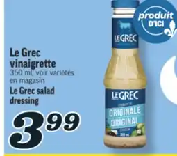 Marché Richelieu LE GREC VINAIGRETTE | LE GREC SALAD DRESSING offer